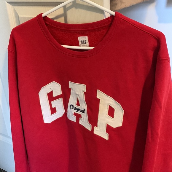 Cap official red crew neck sweater very comfortable original bought for 55$ - Picture 5 of 5